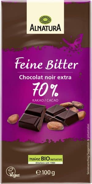 Alnatura Bio Feine Bitterschokolade 100G