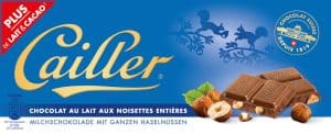 Cailler Milch-Nuss-Schokolade 100G