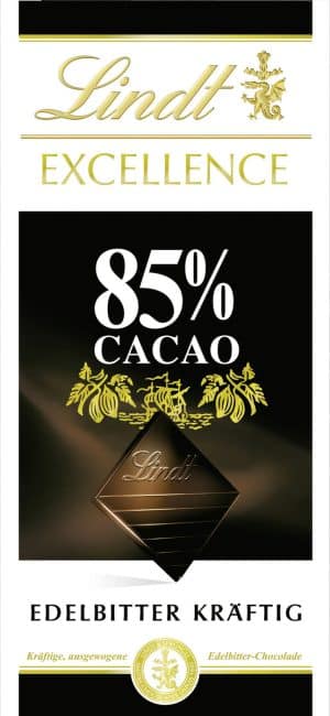 Lindt Excellence Edelbitter Kräftig 85% 100G