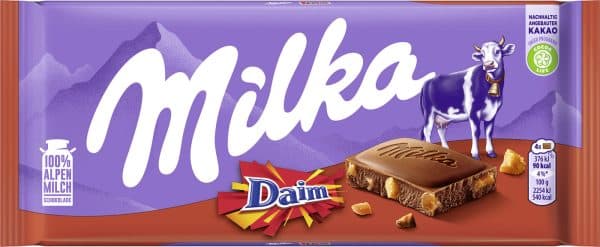 Milka Daim Schokolade 100G