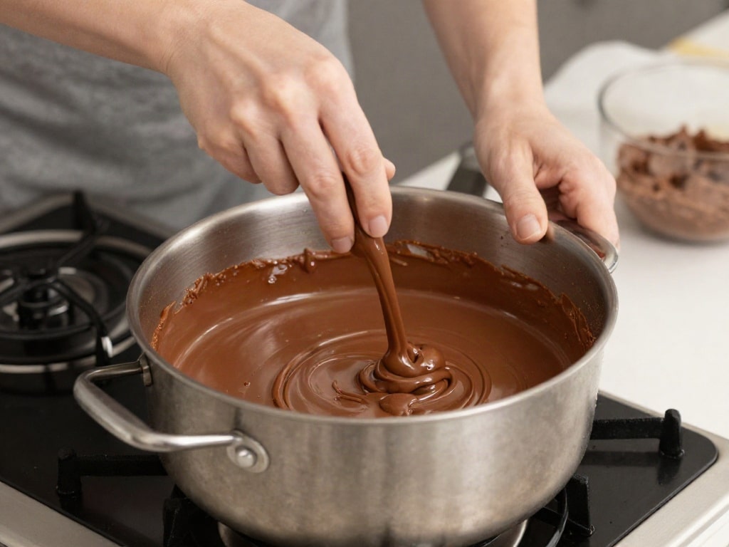 Ganache geronnen