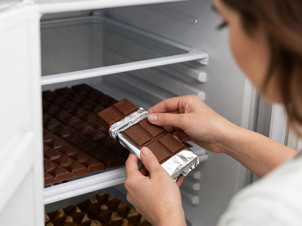 Schokolade Kühlschrank