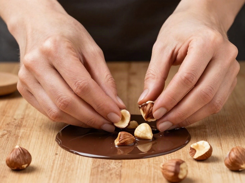 Schokolade mit Nüssen