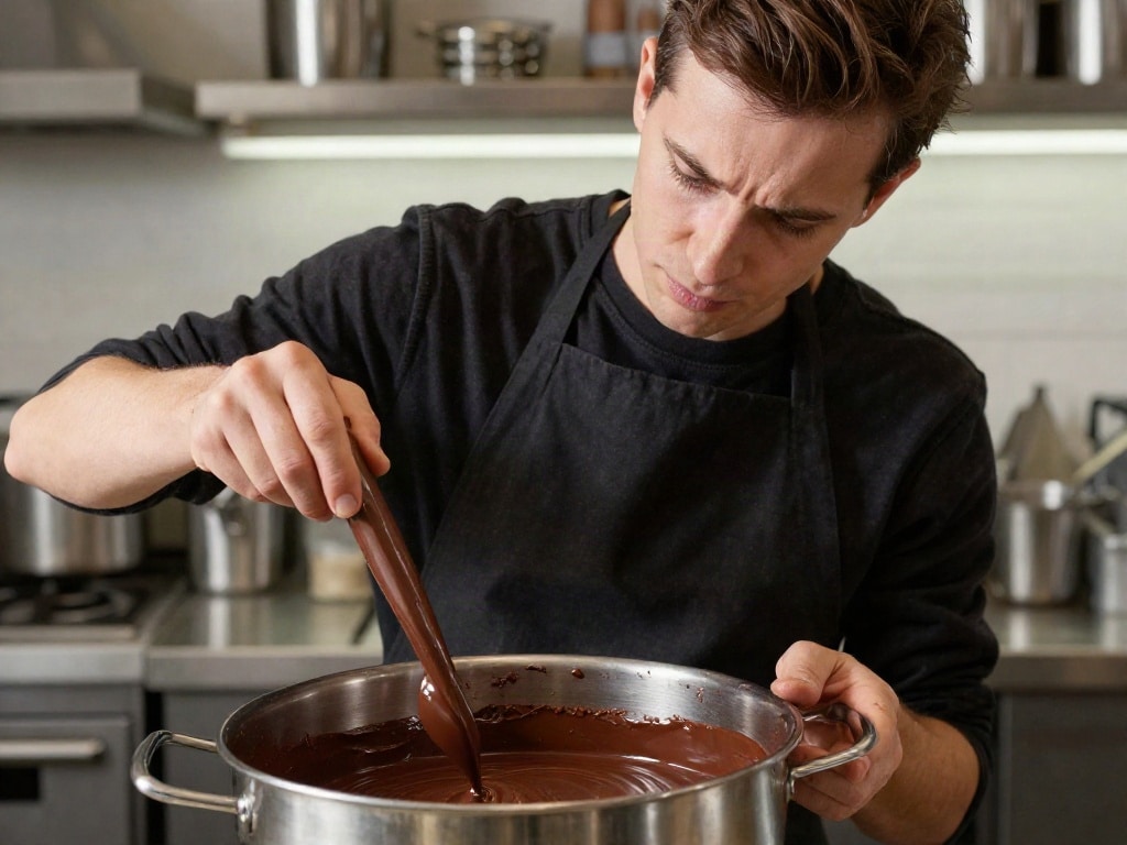 Schokolade temperieren ohne Thermometer