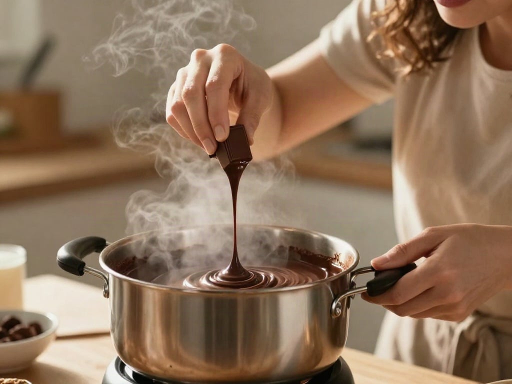 Schokolade für Kuchen