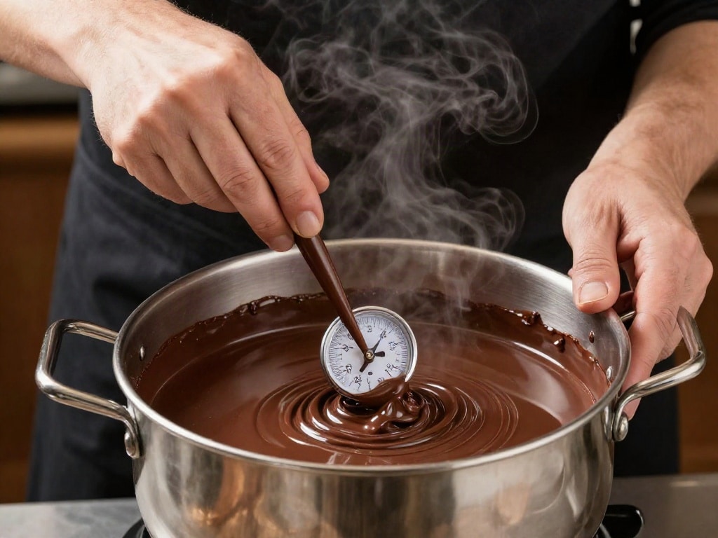 Zartbitterschokolade selber machen